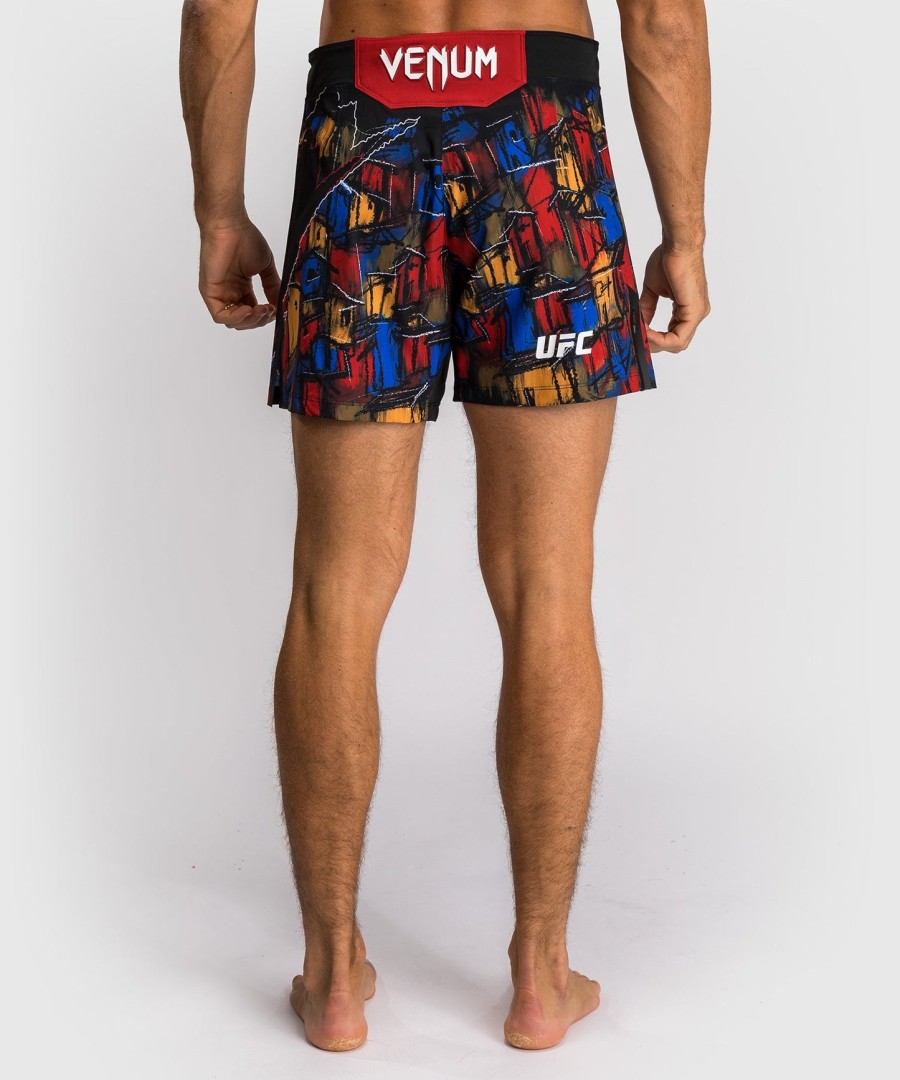 men ufc unrivaled by venum red charles oliveira fight short