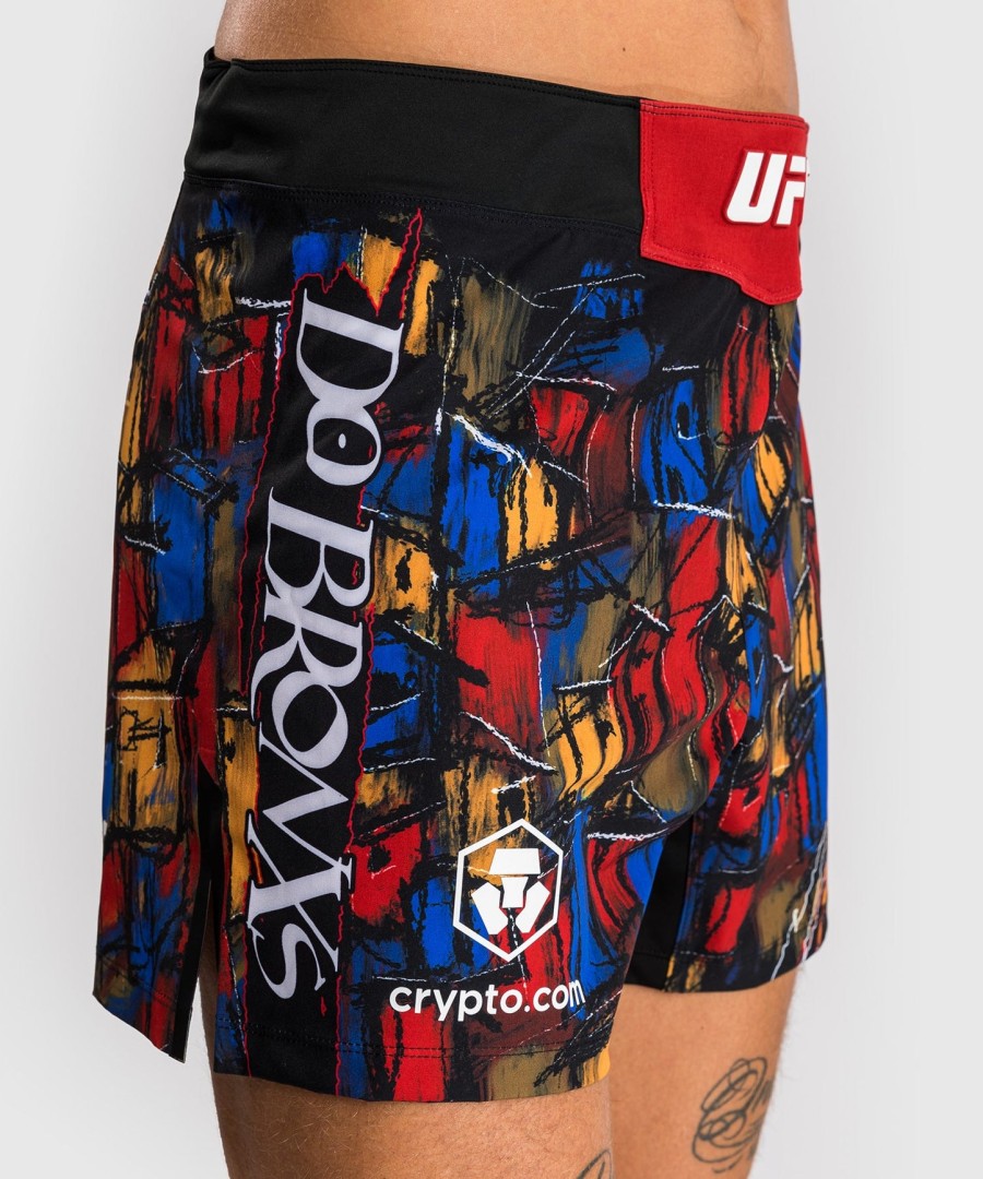 men ufc unrivaled by venum red charles oliveira fight short