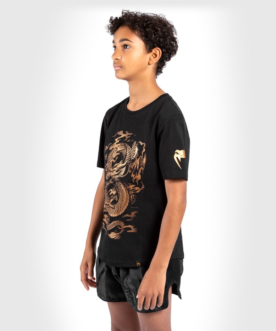 venum dragon flight kids t-shirt - blackbronze