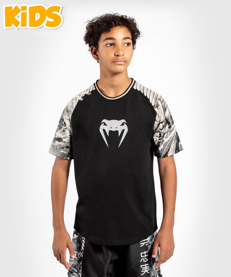 venum ykz21 kids t-shirt – blackwhite
