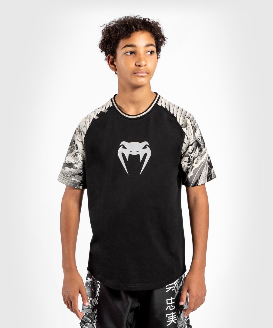venum ykz21 kids t-shirt – blackwhite