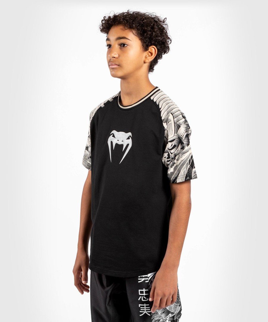 venum ykz21 kids t-shirt – blackwhite