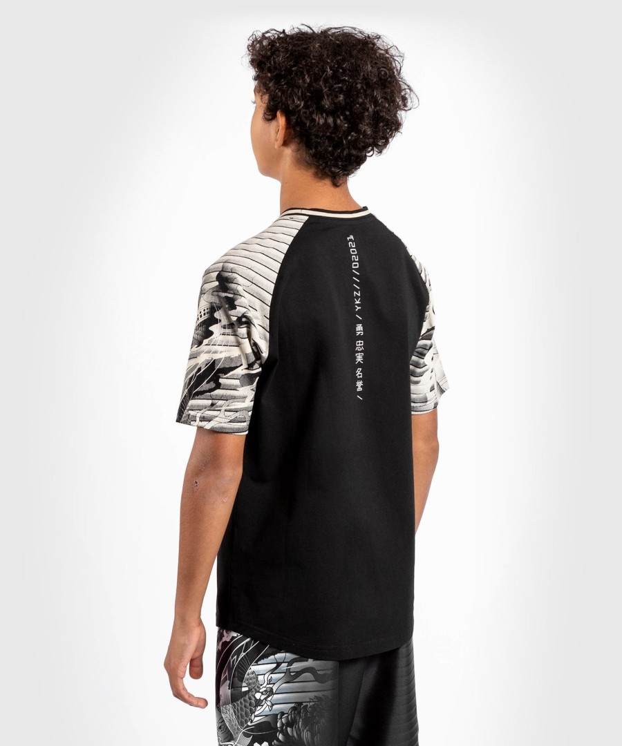 venum ykz21 kids t-shirt – blackwhite