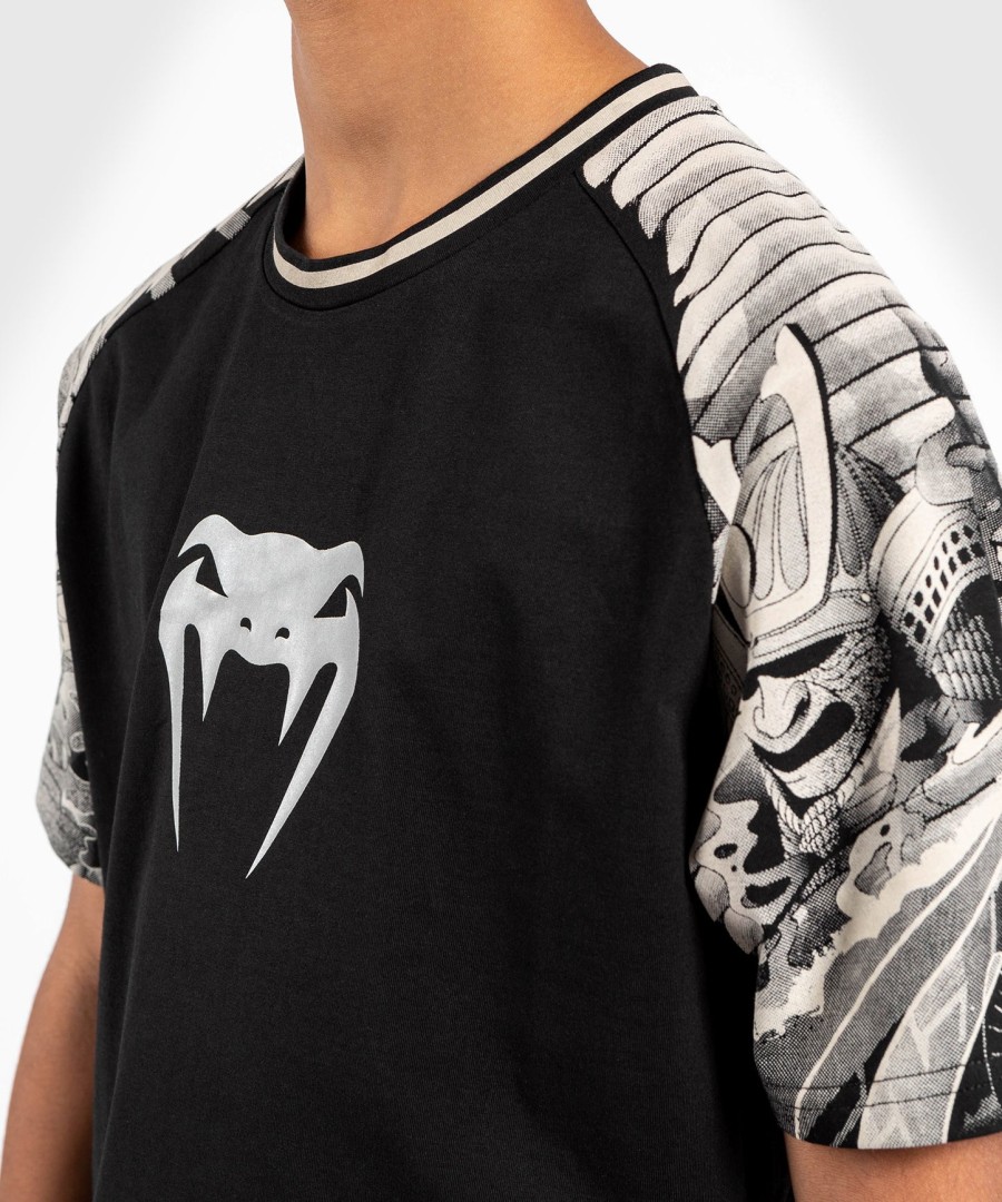 venum ykz21 kids t-shirt – blackwhite