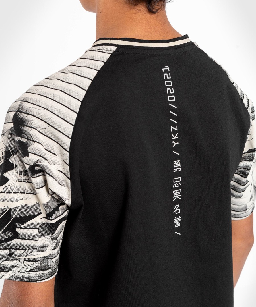 venum ykz21 kids t-shirt – blackwhite