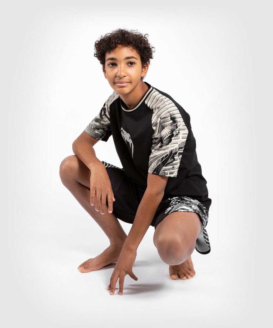 venum ykz21 kids t-shirt – blackwhite