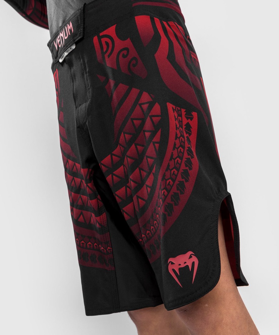 venum nakahi kids fightshort - blackred