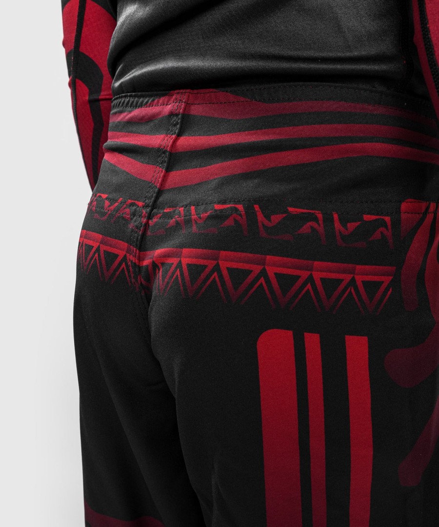 venum nakahi kids fightshort - blackred