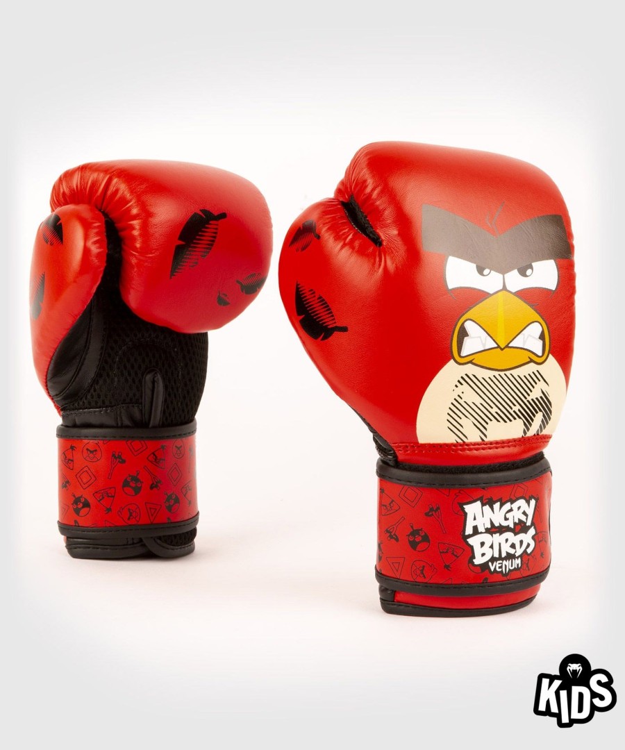 venum angry birds boxing gloves - for kids - red
