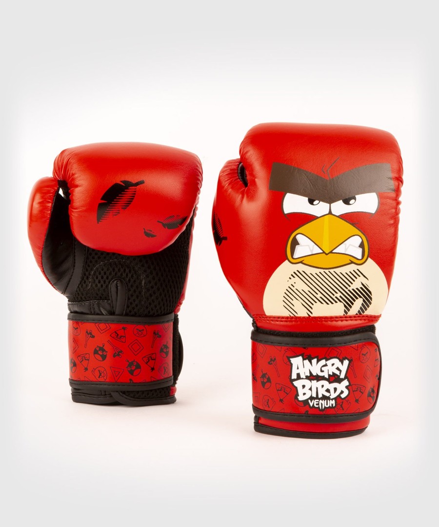 venum angry birds boxing gloves - for kids - red