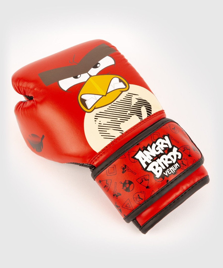 venum angry birds boxing gloves - for kids - red