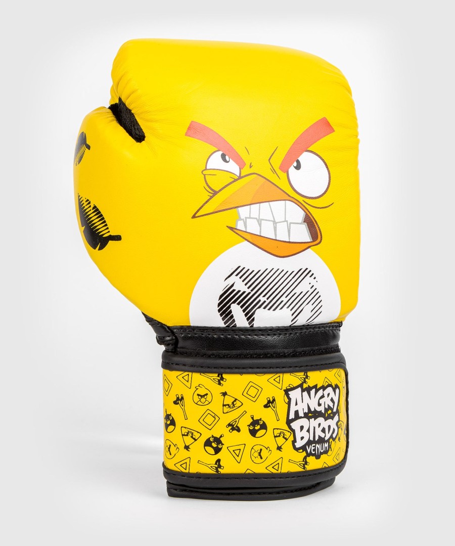 venum angry birds boxing gloves - for kids - yellow