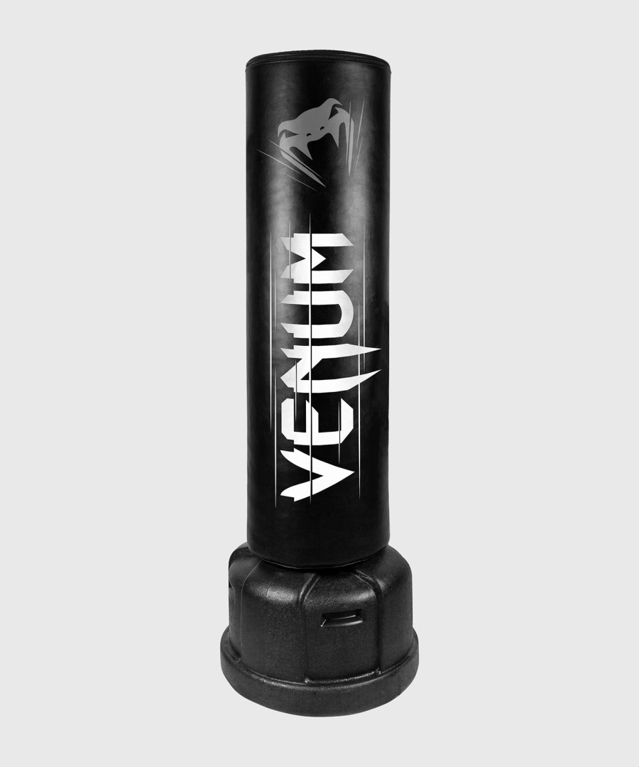 venum flex standing punching bag-blackwhite