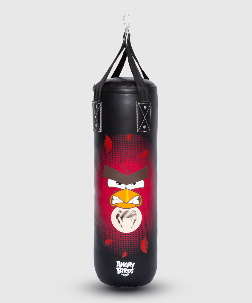 venum angry birds punching bag - for kids - blackred