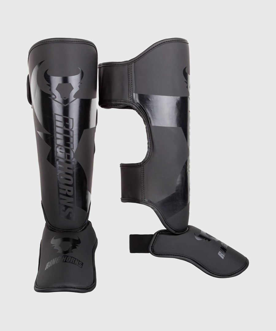 ringhorns charger shin guards insteps - blackblack