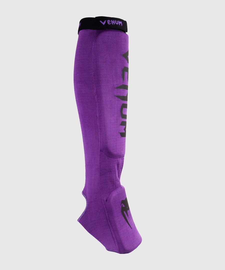 venum kontact shin guards - purple