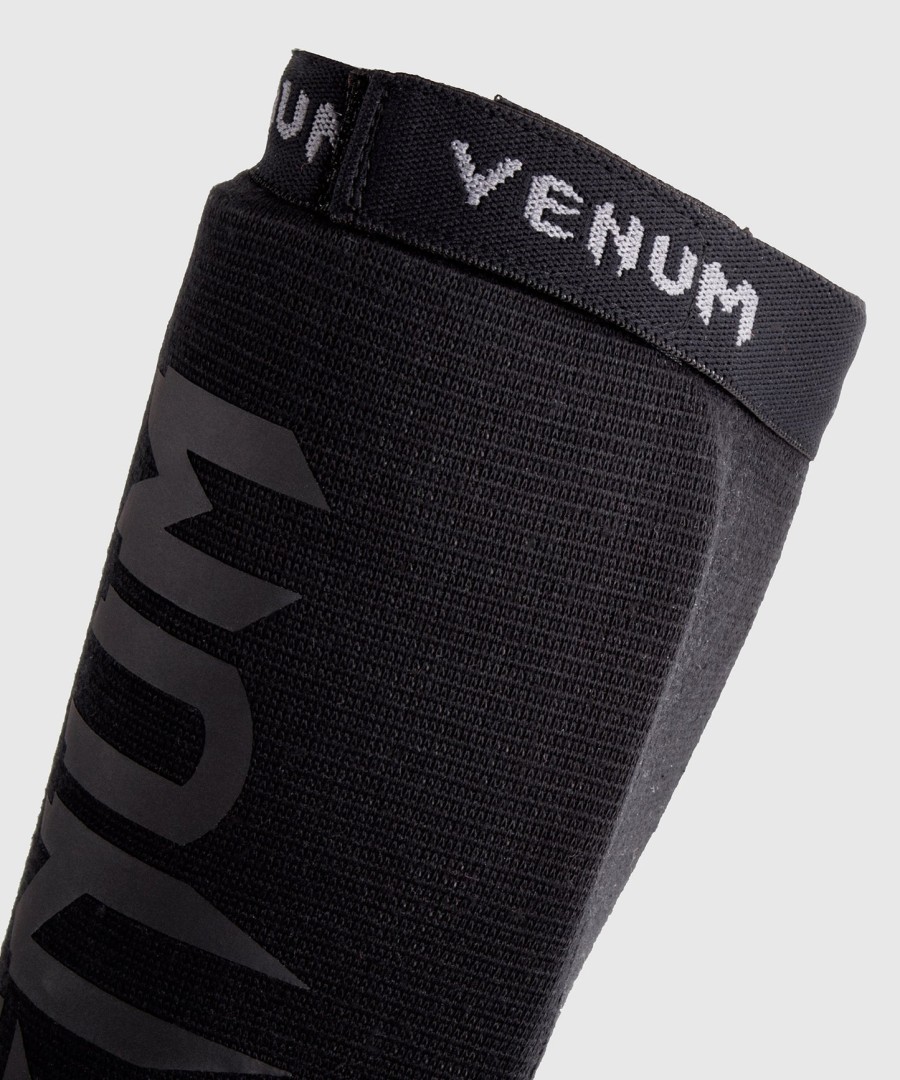 venum kontact shin guards - blackblack
