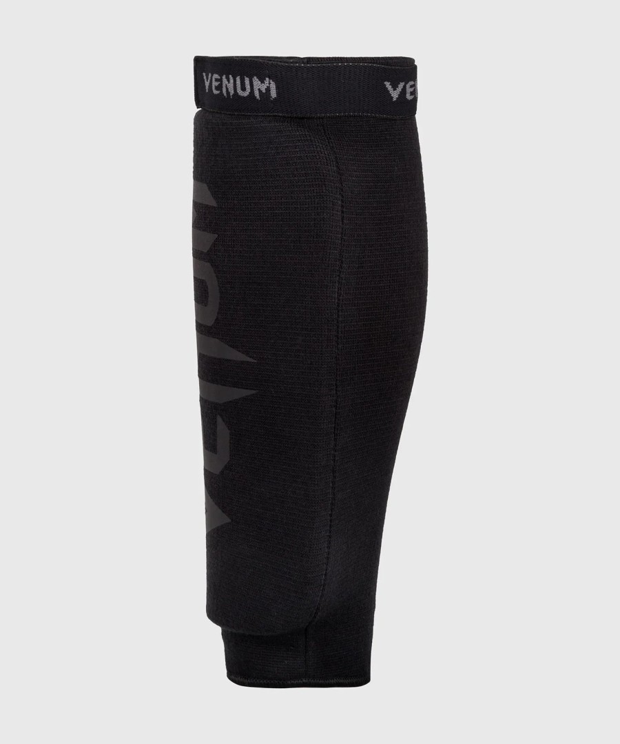 venum kontact shin guards without foot - blackblack