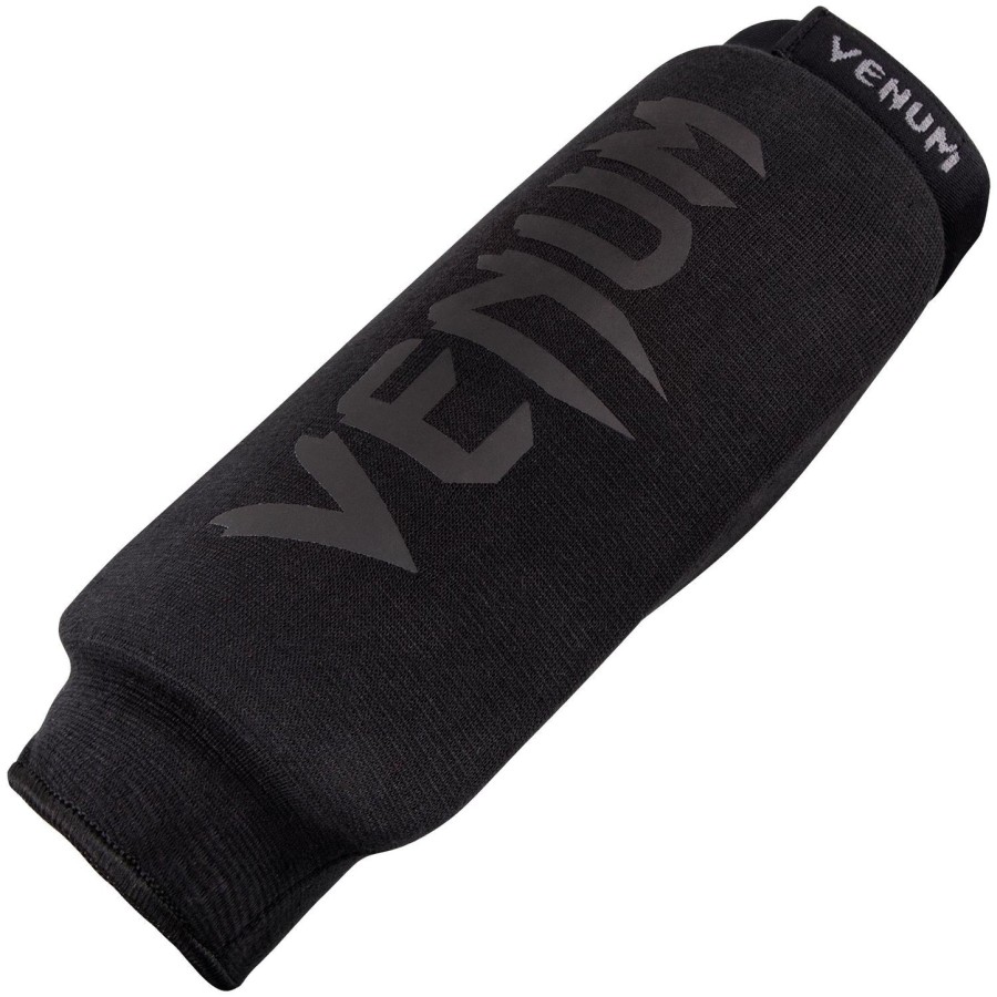 venum kontact shin guards without foot - blackblack