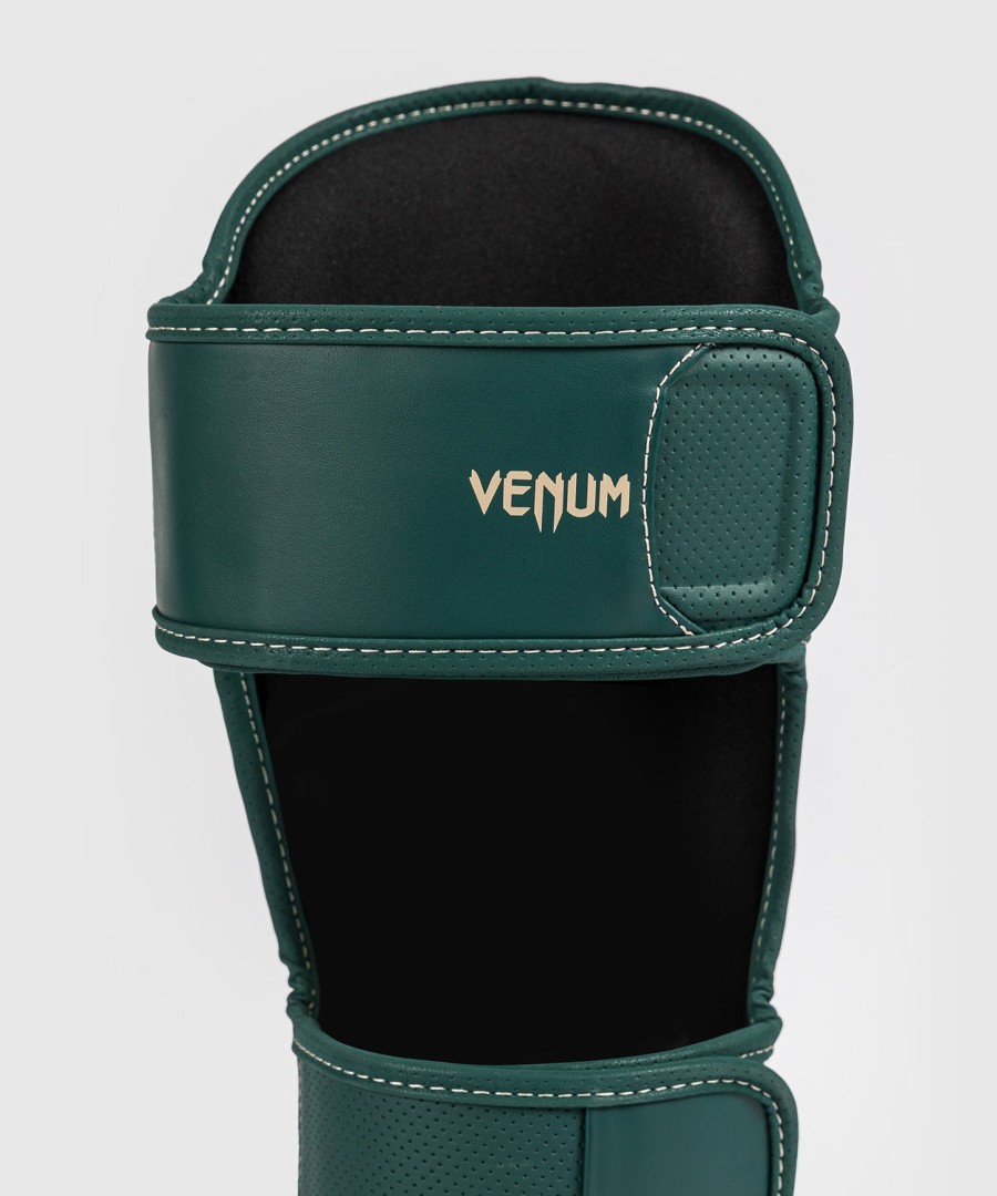 venum impact evo shin guards - emerald green