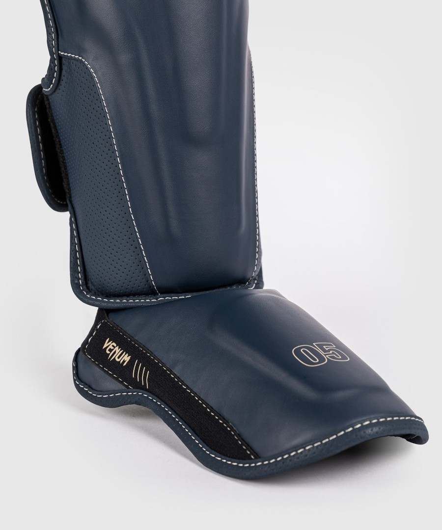 venum impact evo shin guards - icy blue