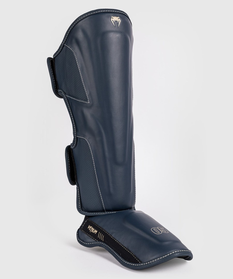 venum impact evo shin guards - icy blue