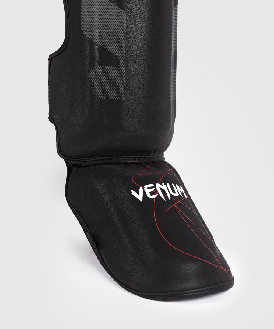 venum tactical xt shinguards - blackfire red