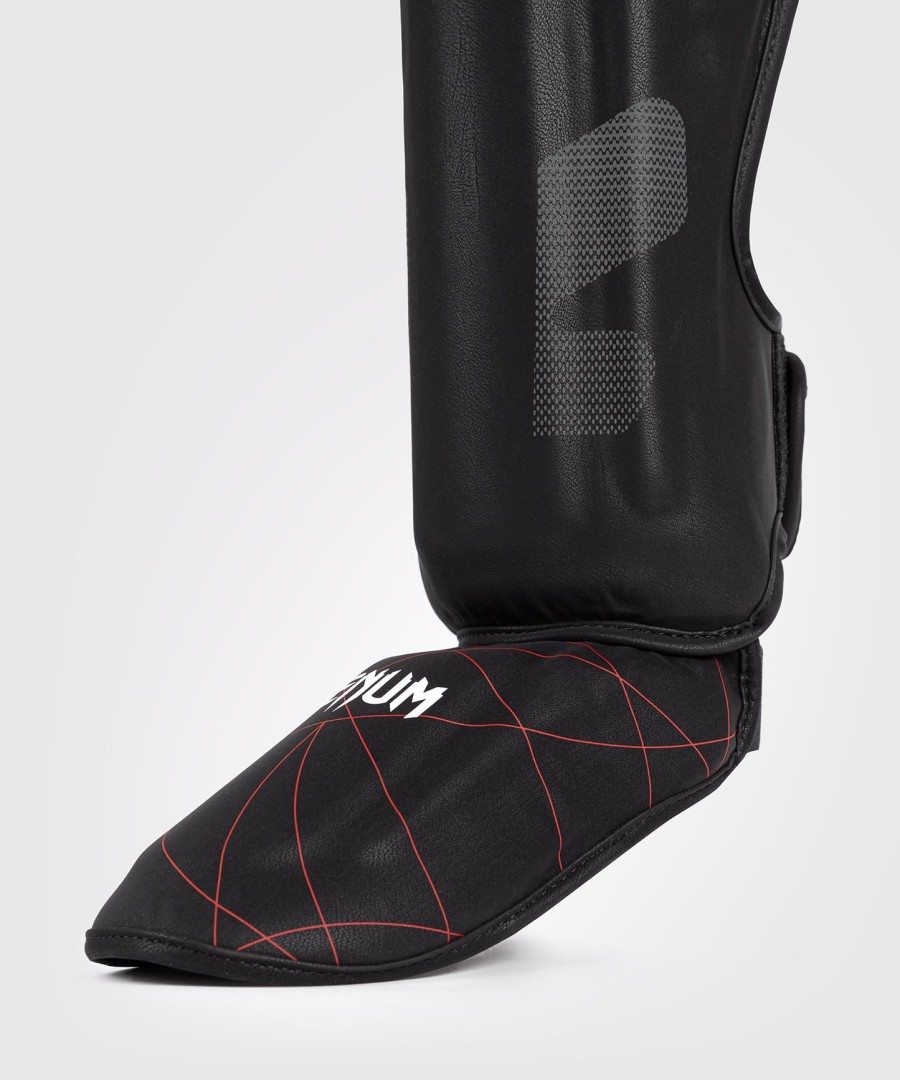 venum tactical xt shinguards - blackfire red