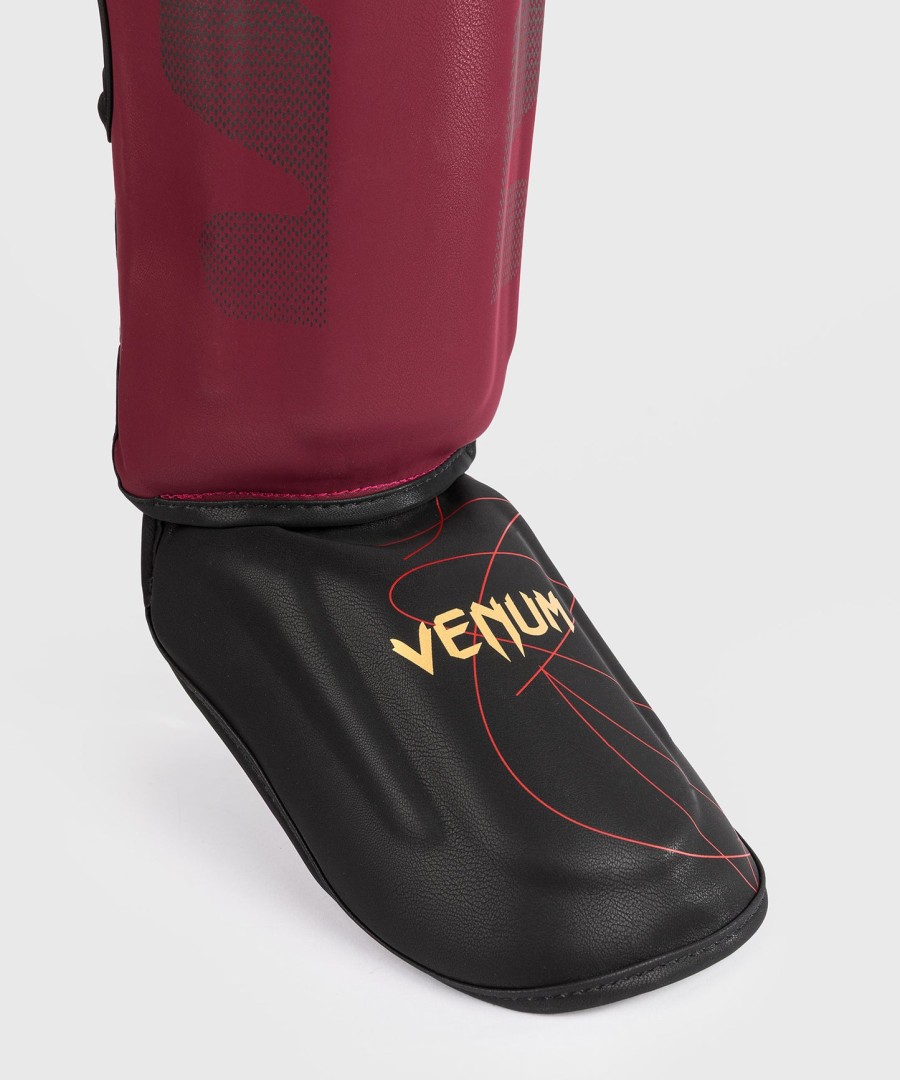 venum tactical xt shinguards - blackburgundygold