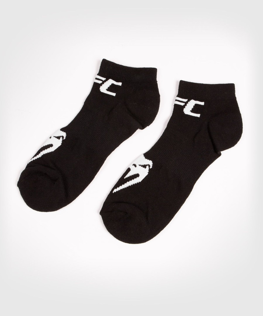 ufc venum authentic fight week unisex performance sock set of 2 - black