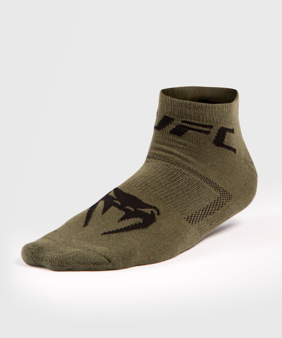 ufc venum authentic fight week unisex performance sock set of 2 - khaki