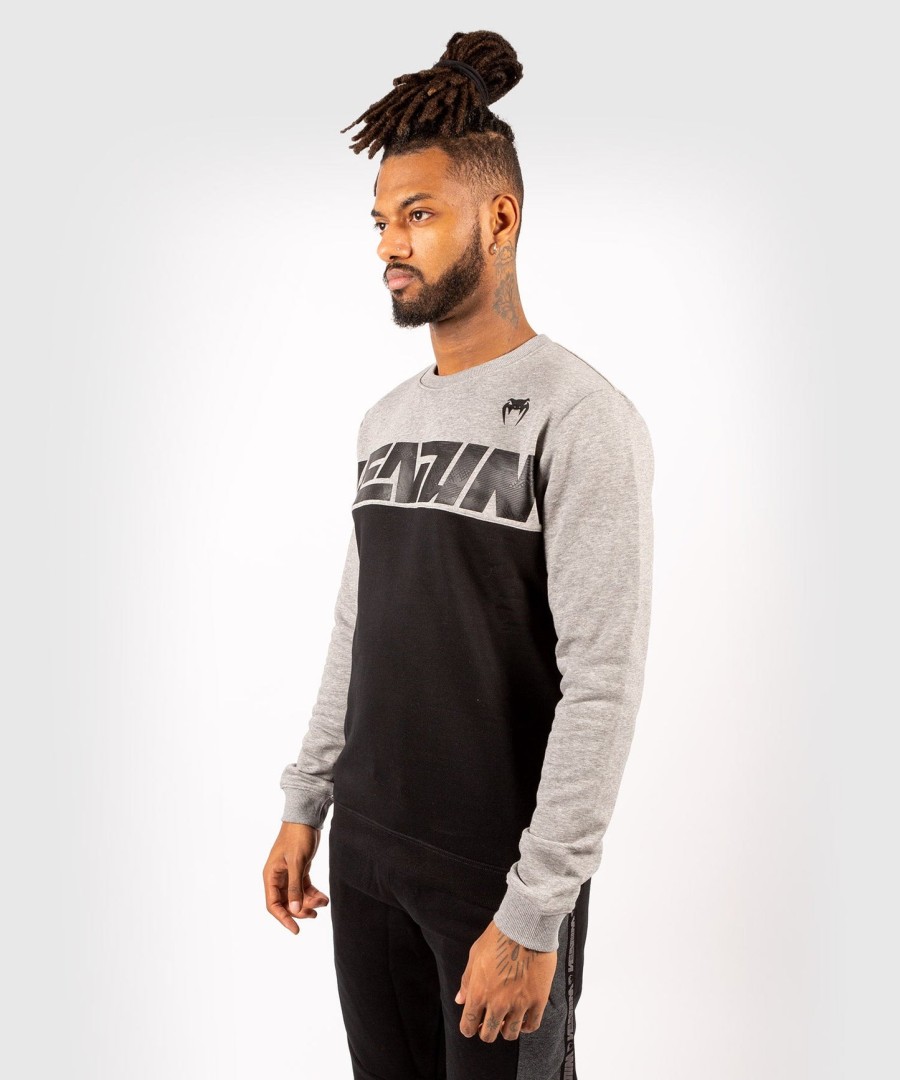 venum connect crewneck sweatshirt - blackheather grey