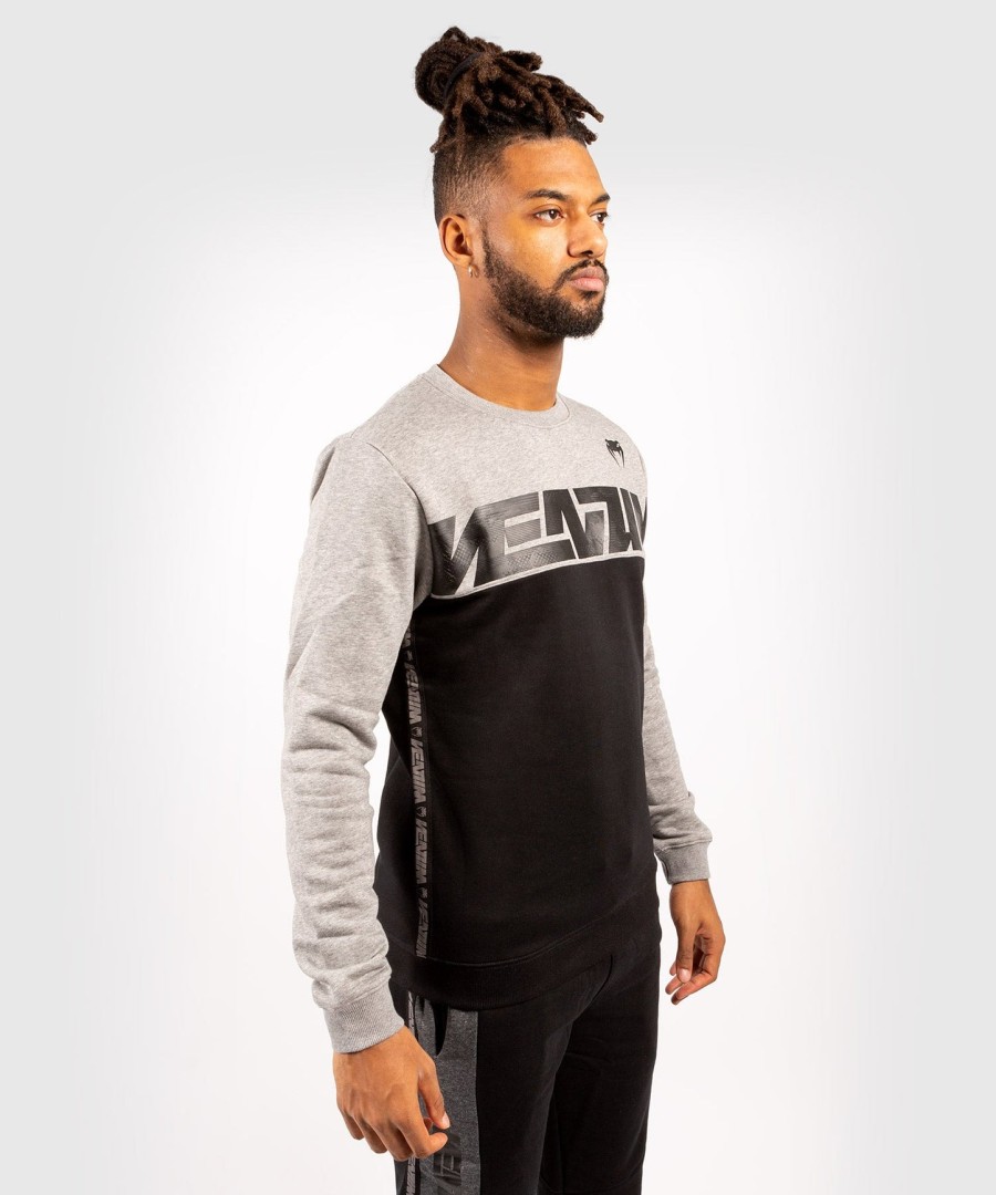 venum connect crewneck sweatshirt - blackheather grey