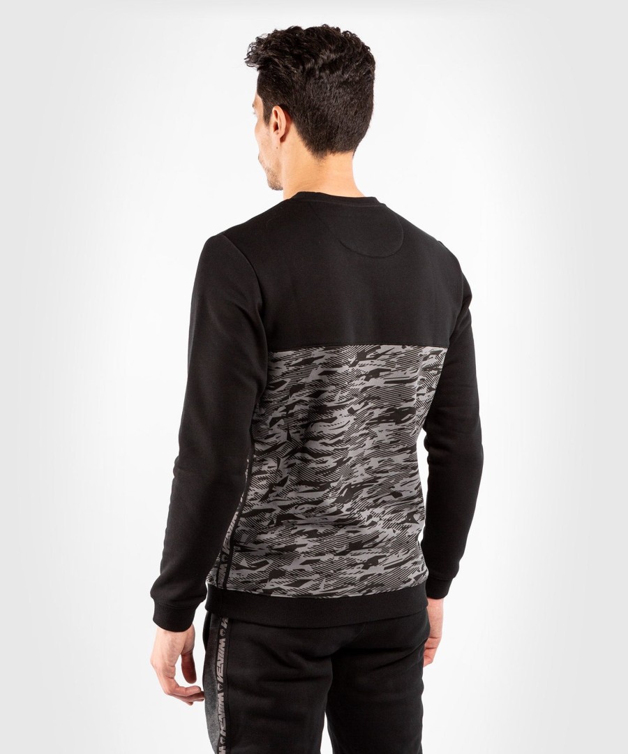 venum connect crewneck sweatshirt - blackdark camo