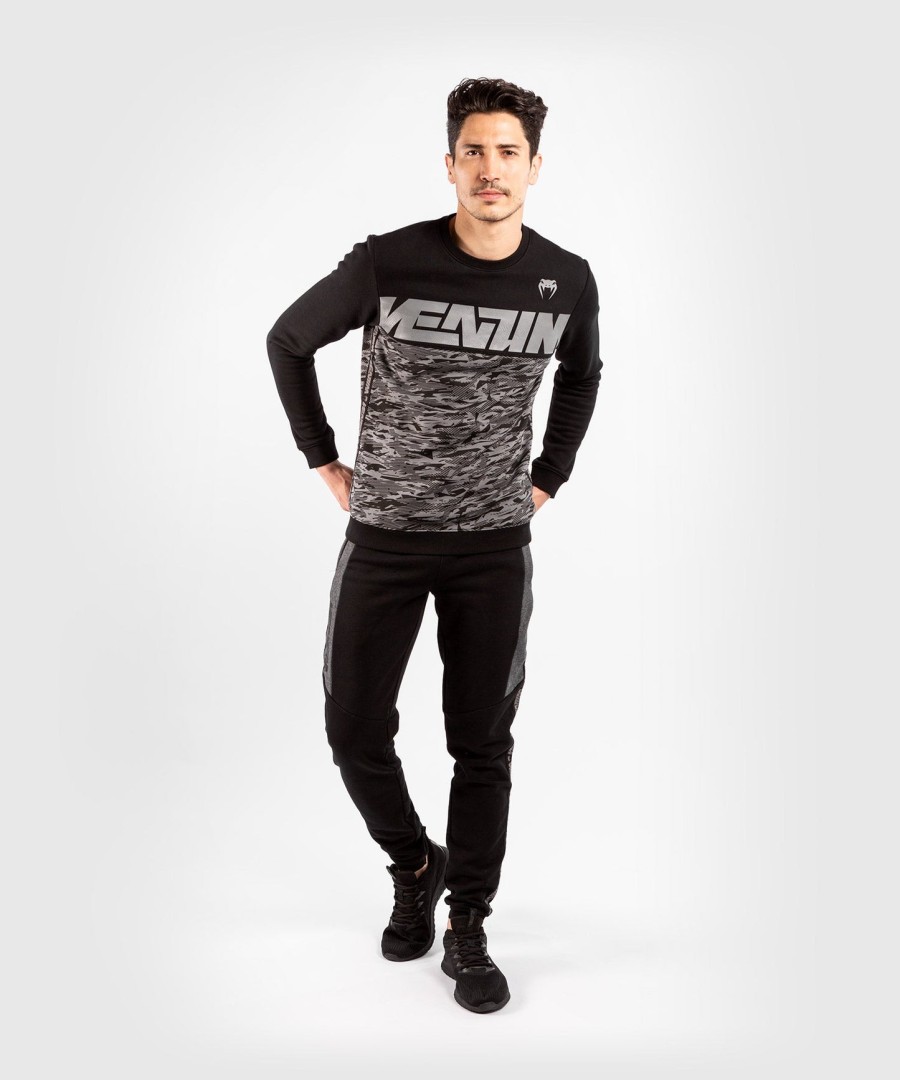venum connect crewneck sweatshirt - blackdark camo