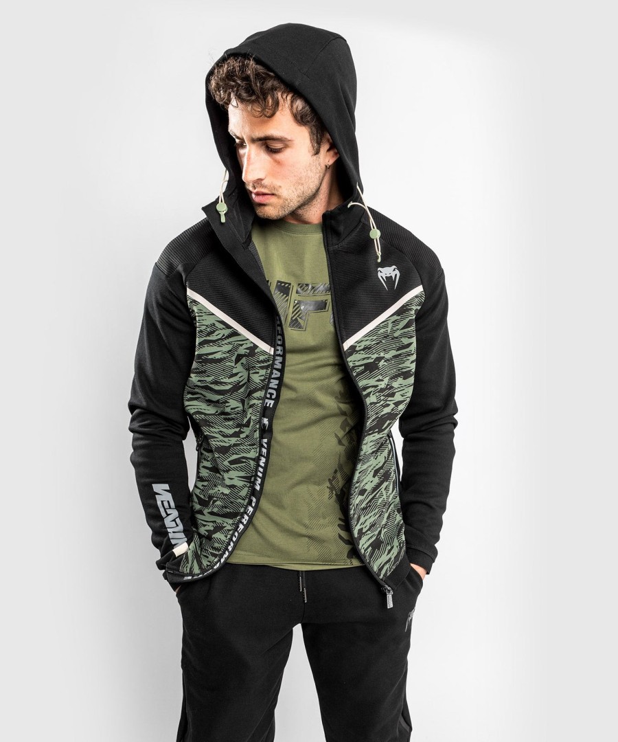 venum laser evo 2.0 hoodie - khaki camo