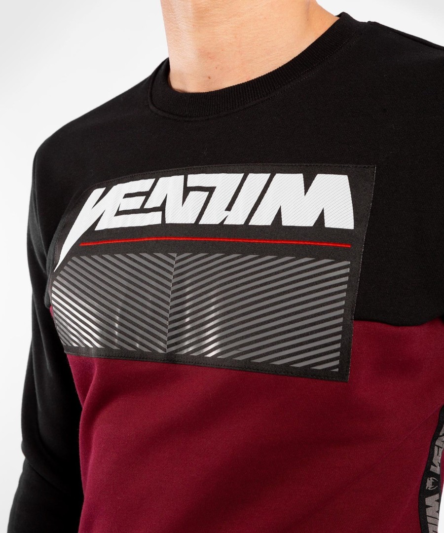 venum rafter sweatshirt – burgundy