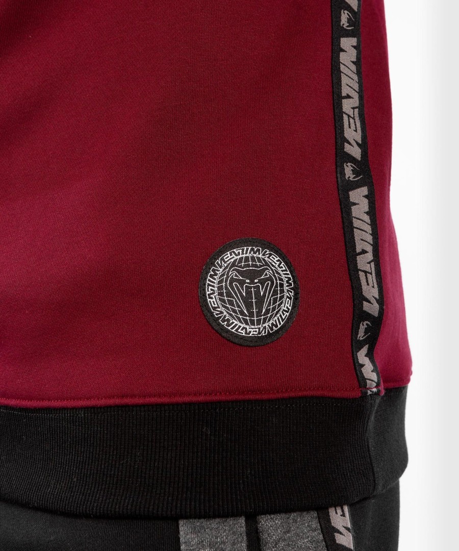 venum rafter sweatshirt – burgundy