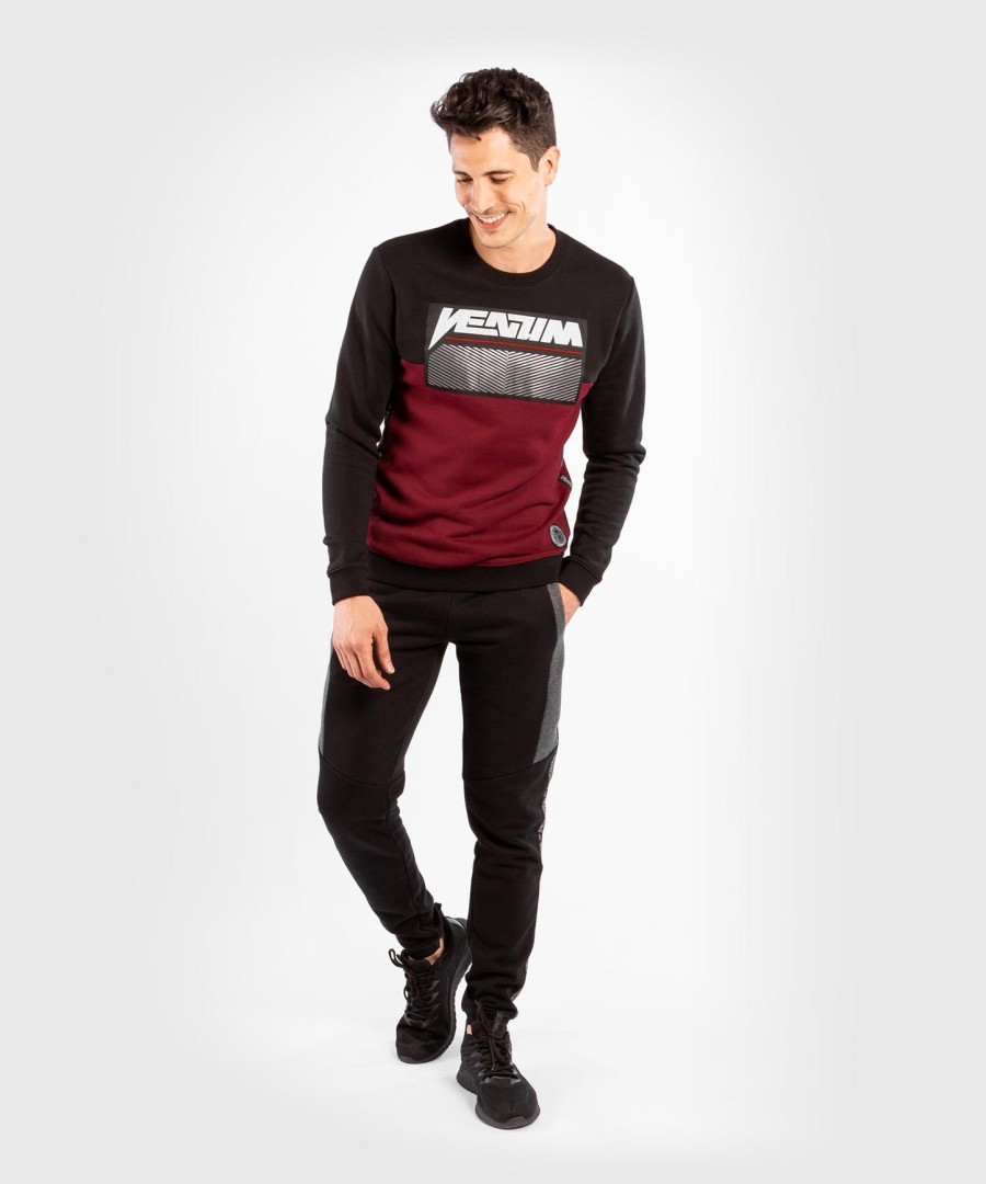 venum rafter sweatshirt – burgundy