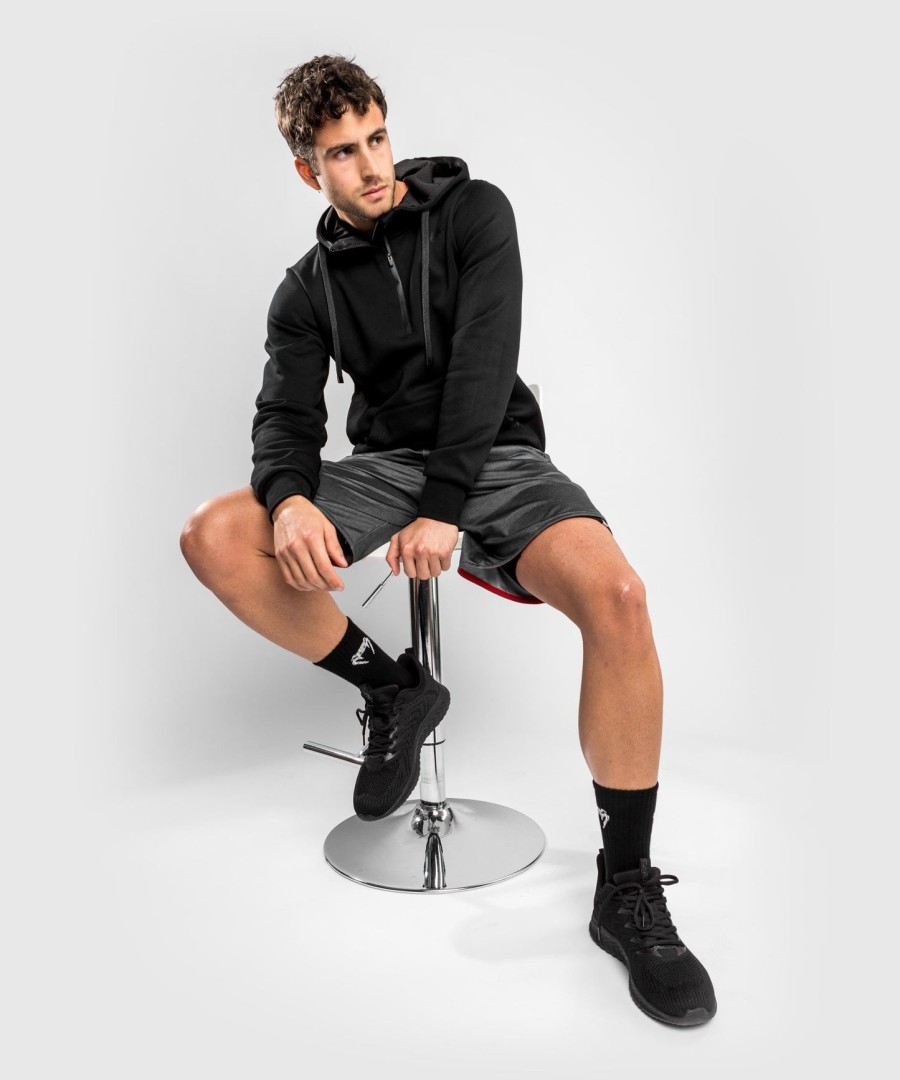 venum contender evo hoodie - black