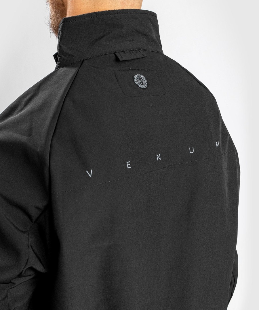 venum altitude half-zip sweater - black
