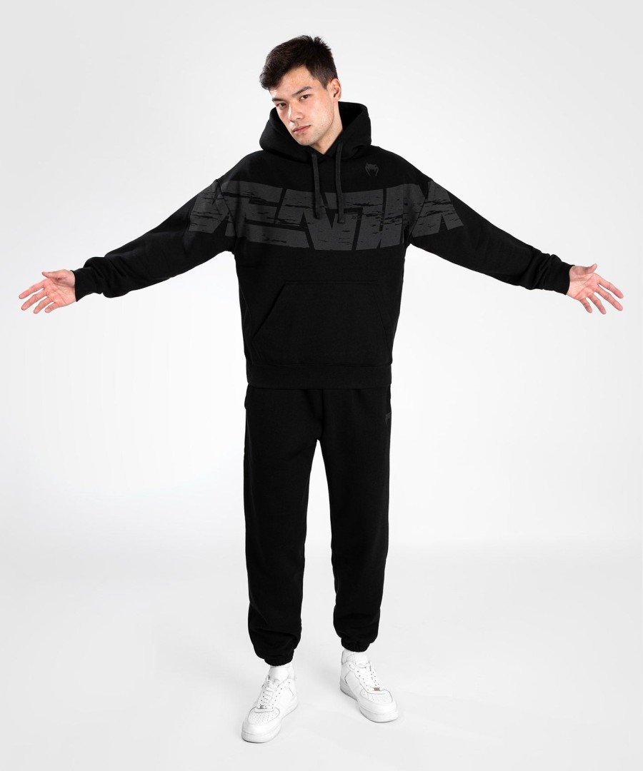venum connect xl hoodie - oversize fit - black