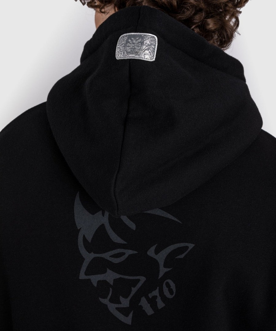 venum x dodge demon 170 pull over hoodie - black
