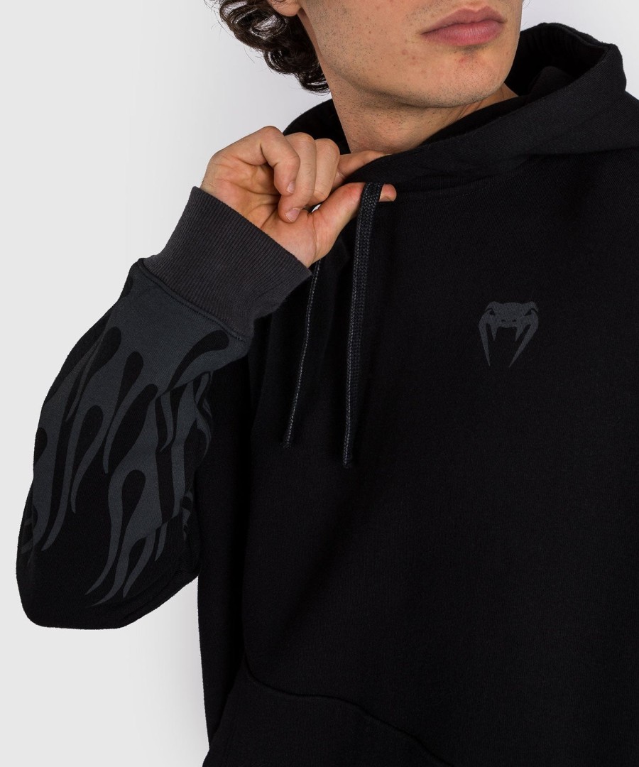 venum x dodge demon 170 pull over hoodie - black