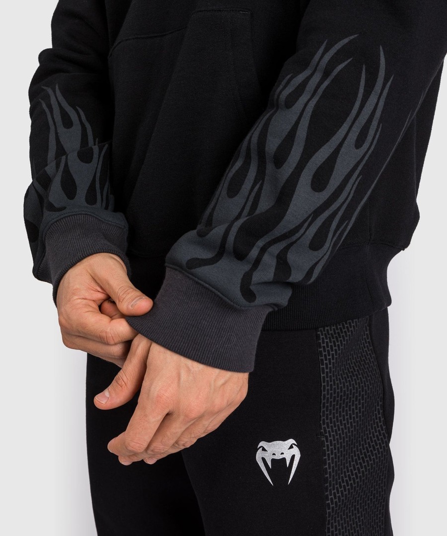 venum x dodge demon 170 pull over hoodie - black