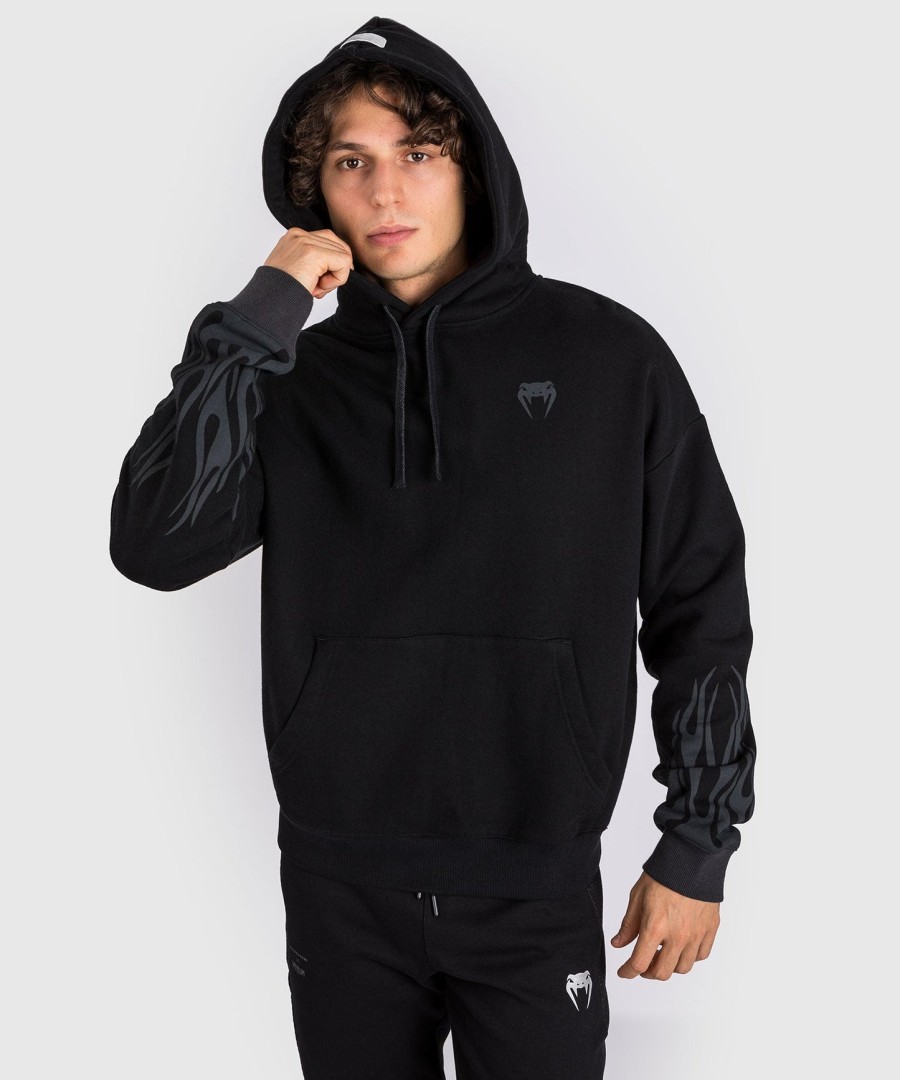 venum x dodge demon 170 pull over hoodie - black