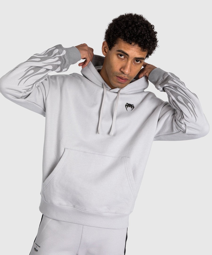 venum x dodge demon 170 pullover hoodie - grey