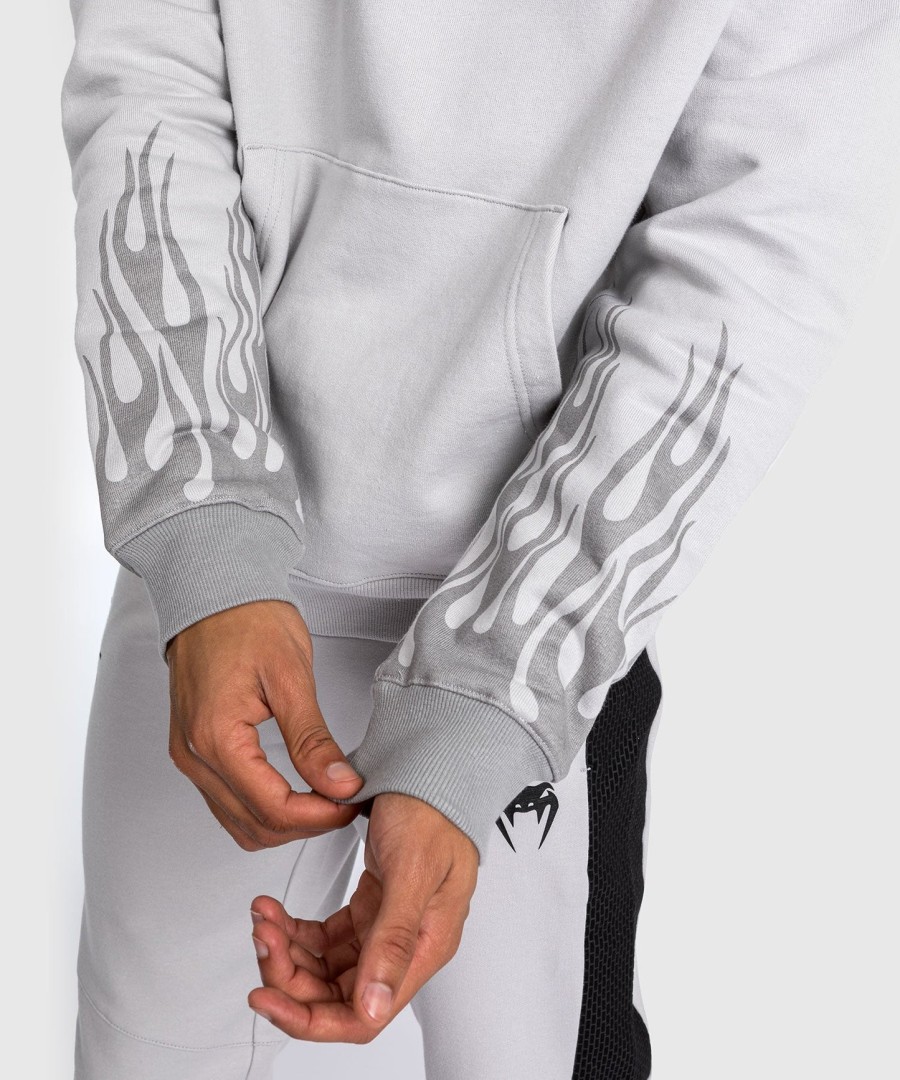 venum x dodge demon 170 pullover hoodie - grey