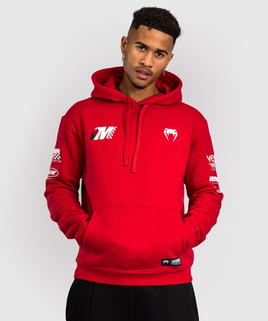 venum motorsport hoodie - racer red