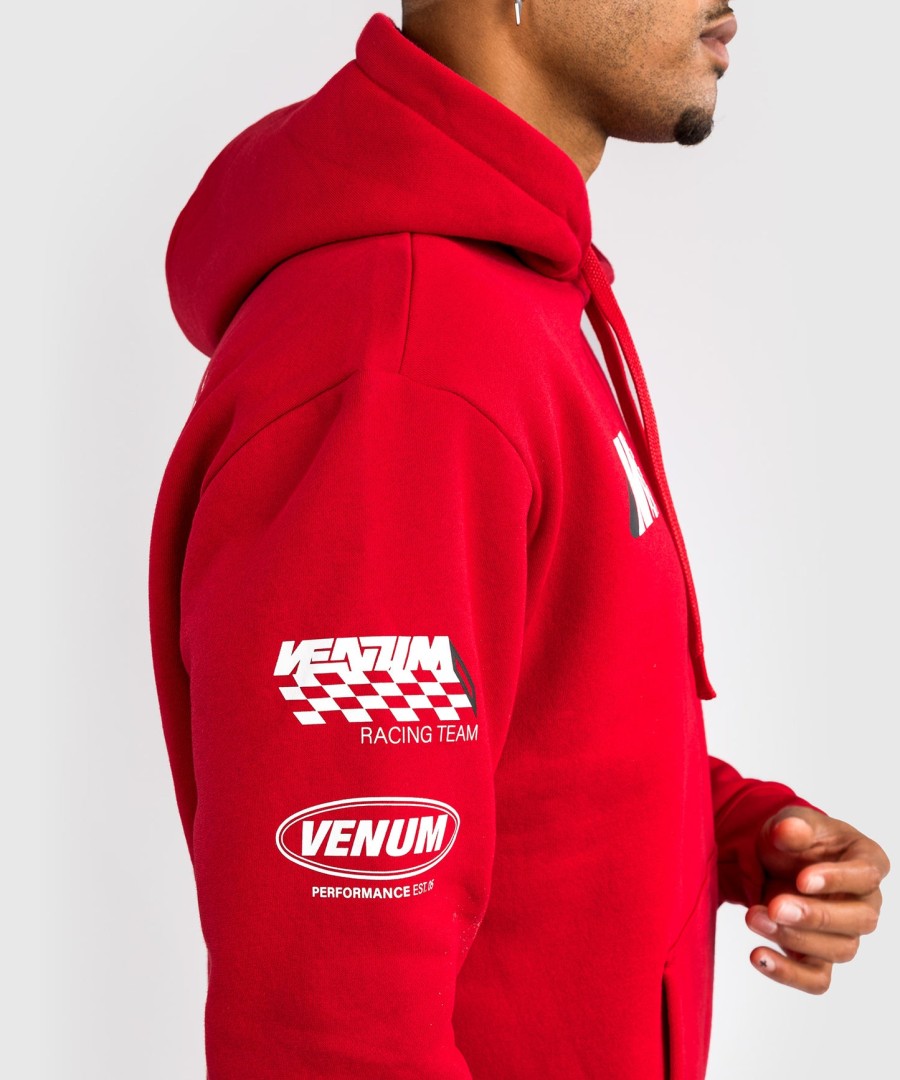 venum motorsport hoodie - racer red